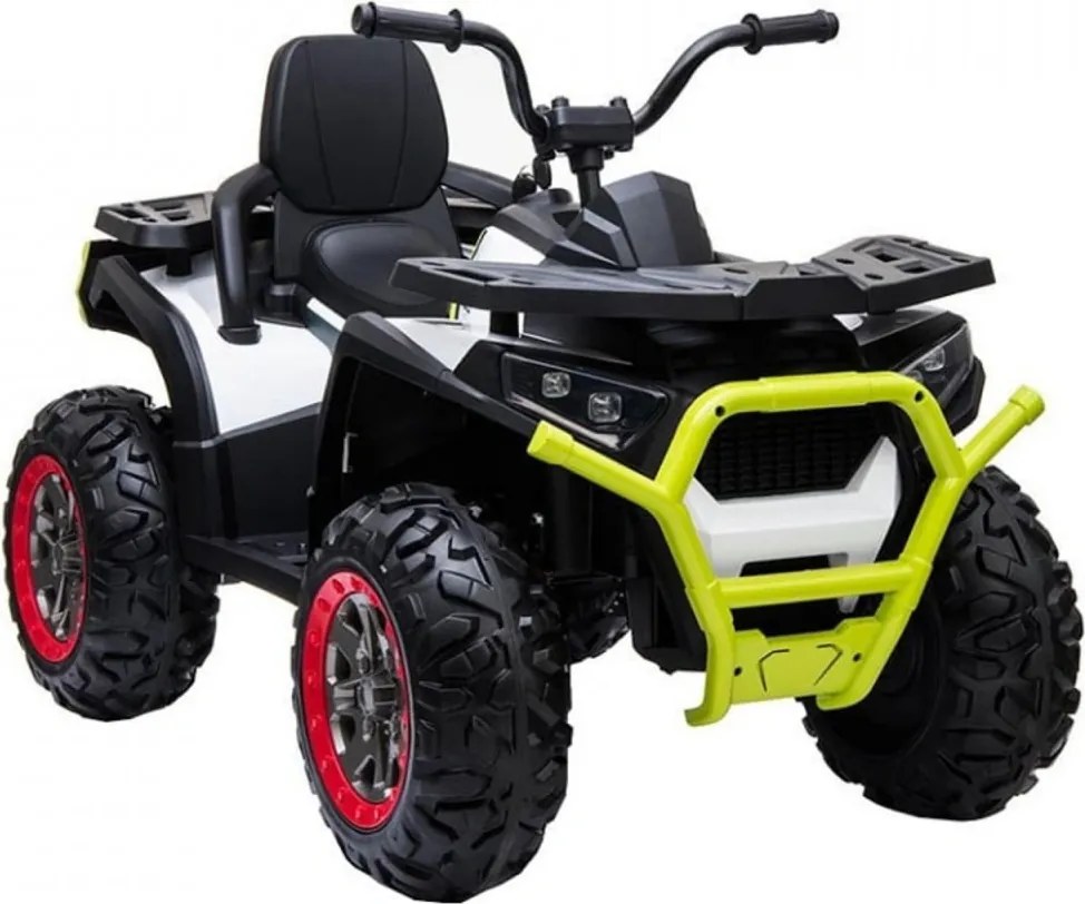 ATV Electric cu acumulator pentru copii NOVOKIDS™ Desert Rider , Cu faruri luminoase, Roti din Cauciuc EVA, 3-12 ani , max 50 kg , 2 Baterii de 12V,