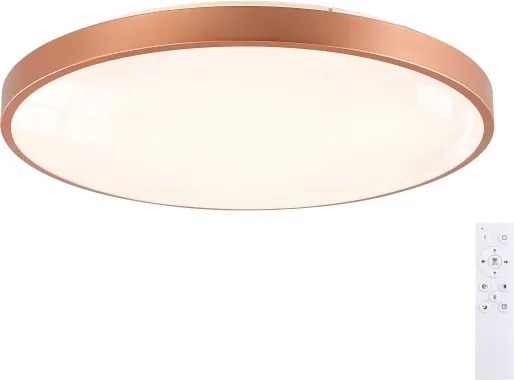 BRILAGI - Corp de iluminat LED dimabil GLASS POOL DOUBLE LED/80W/230V 60 cm cupru + telecomandă