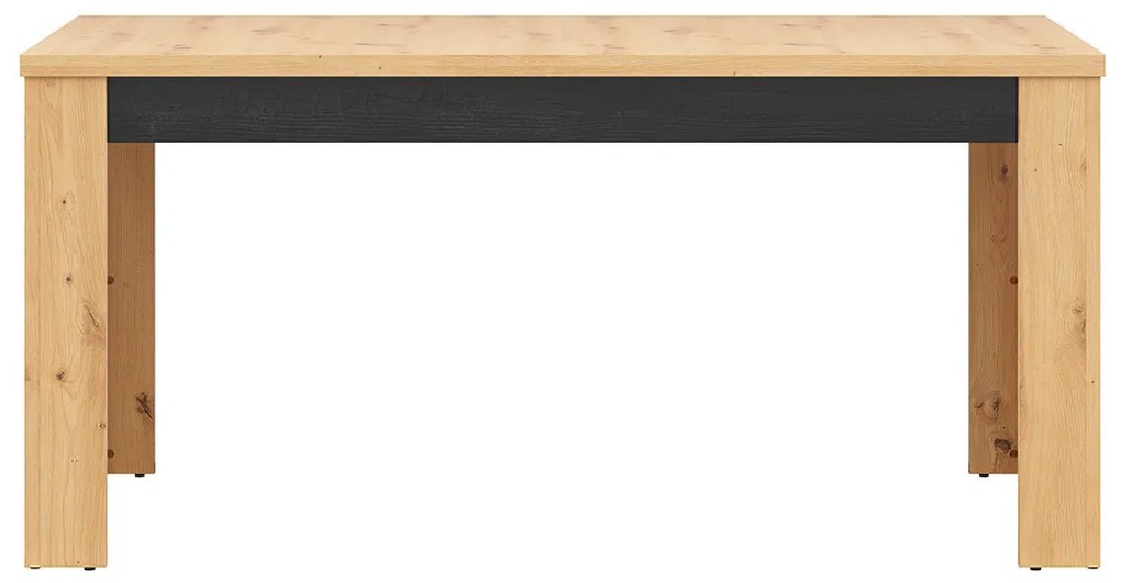 Masă de sufragerie Ostia STO/7/16 (Stejar artisan + Stejar negru) (pentru 6 sau 8 persoane). Promo -21%. 1025966