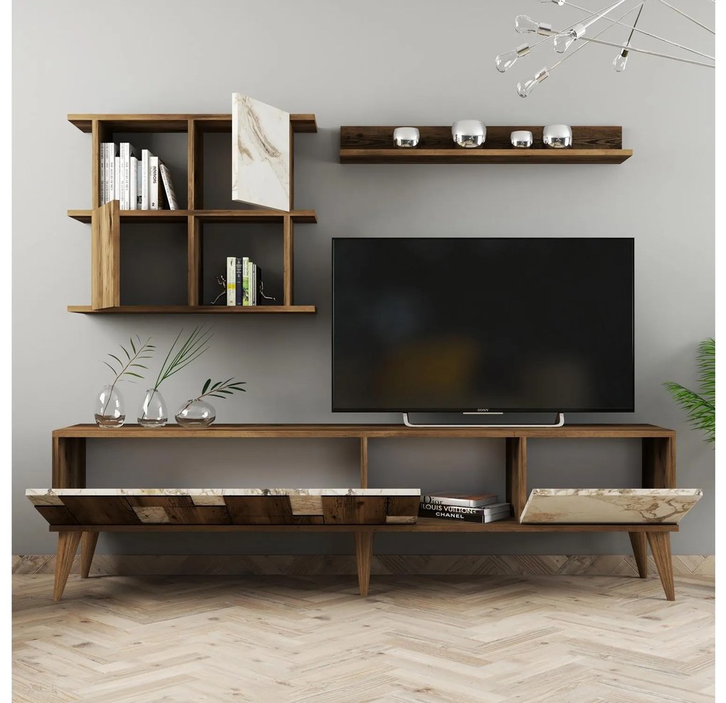 Mobilier living Madre (Alb + Nuc). 1088666