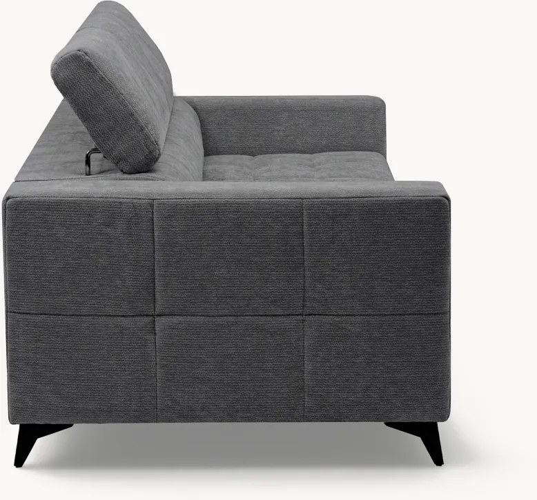 Canapea extensibilă Nardo - chenille gri Vibe 95