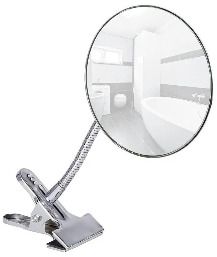 Oglindă cosmetică (5x) de mărire ø 15 cm Clip – Wenko