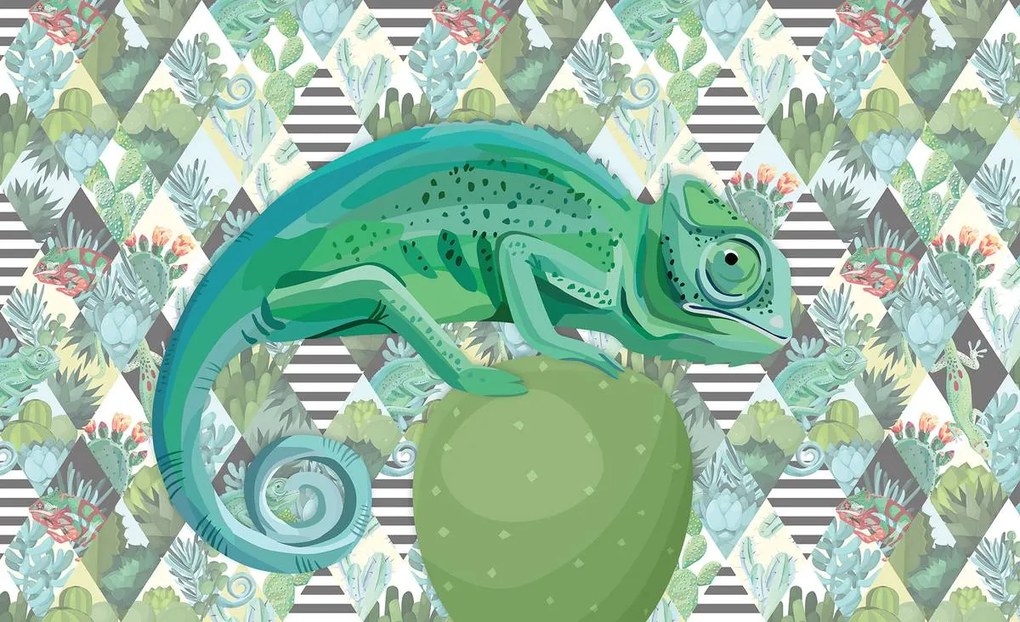 Fototapet - Cameleon (254x184 cm)