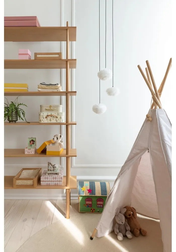 Sistem modular de rafturi în culoare naturală cu aspect de lemn de stejar 110x148 cm Stories – UMAGE