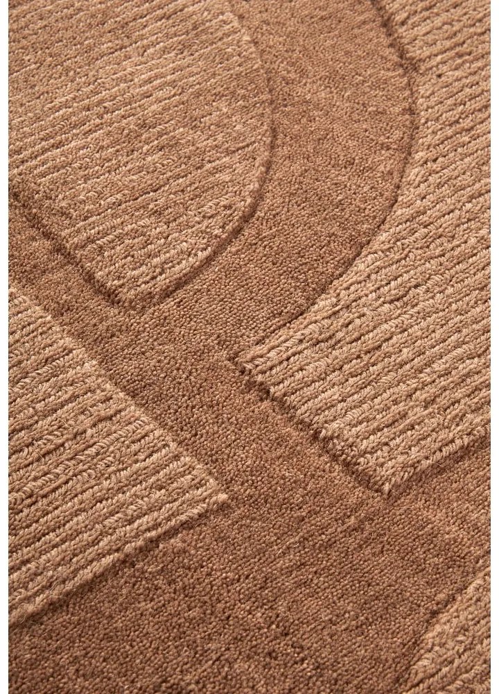 Covor maro țesut manual din lână 160x230 cm Alexis – Villeroy&Boch