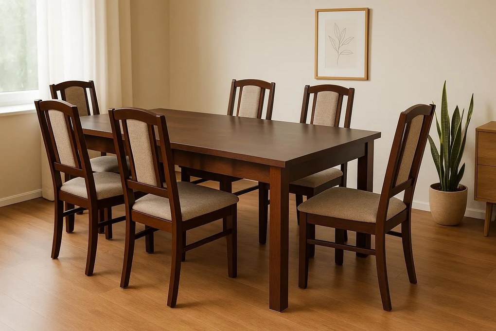 Set de sufragerie Elmer (pentru 6 persoane). 609001