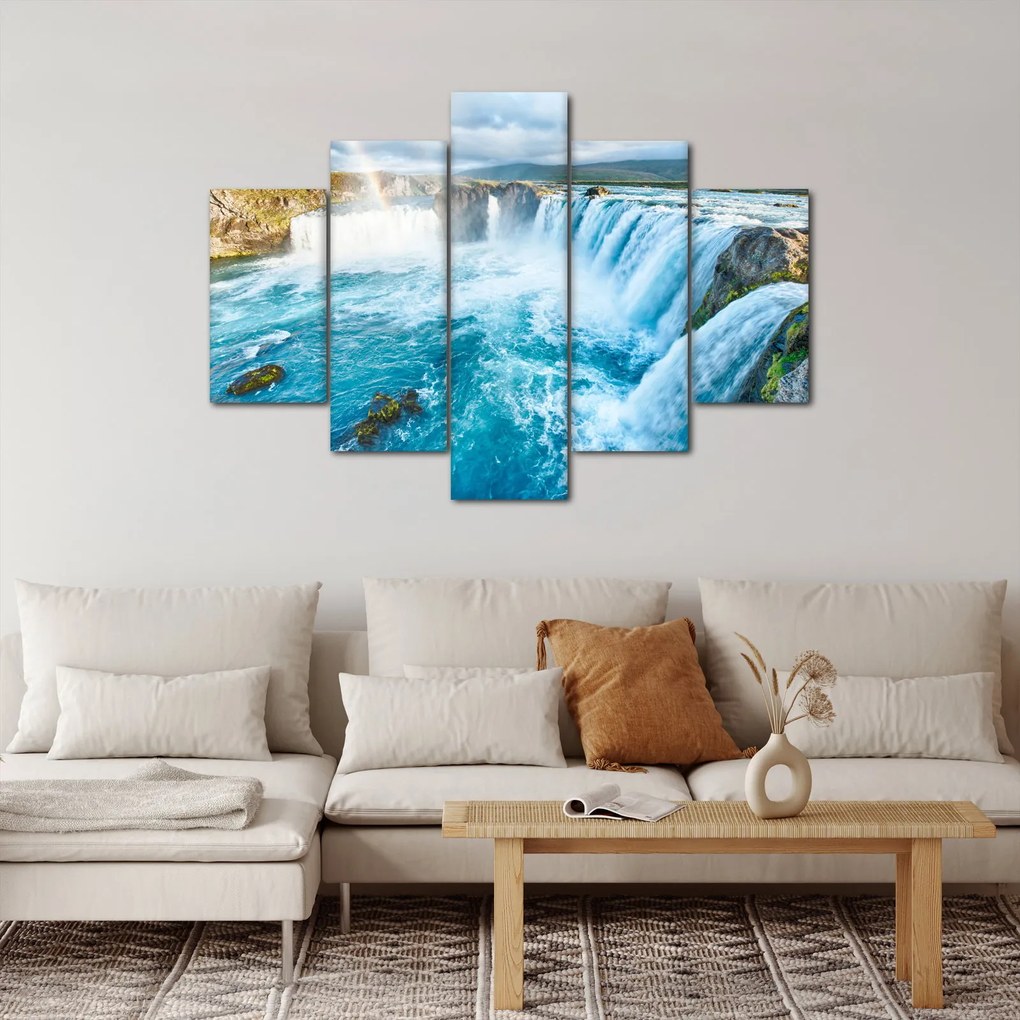 Tablou - Cascada Godafoss (150x105 cm)