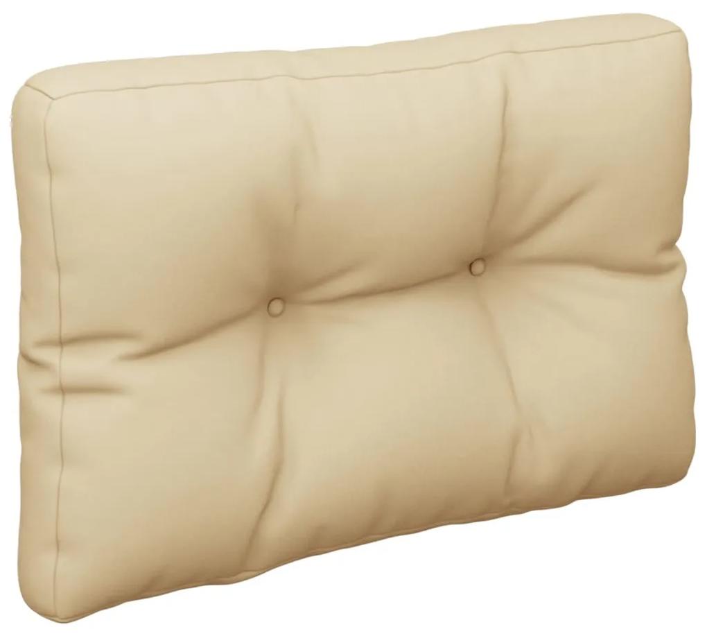 Perne pentru canapea din paleti, 2 buc., bej 2, Bej, 50 x 50 x 10 cm
