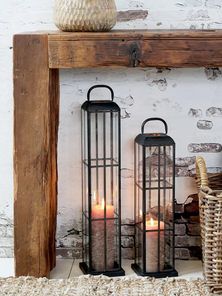 Consolă din lemn reciclat, cu aspect rustic, Grimaud