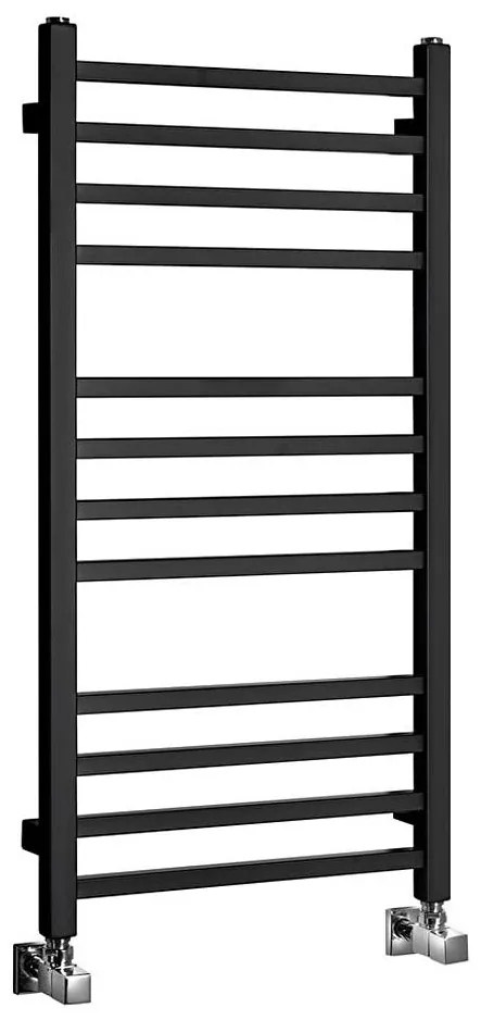 Sapho - Radiator de baie METRO, 266 W, 45 x 89 cm, negru mat