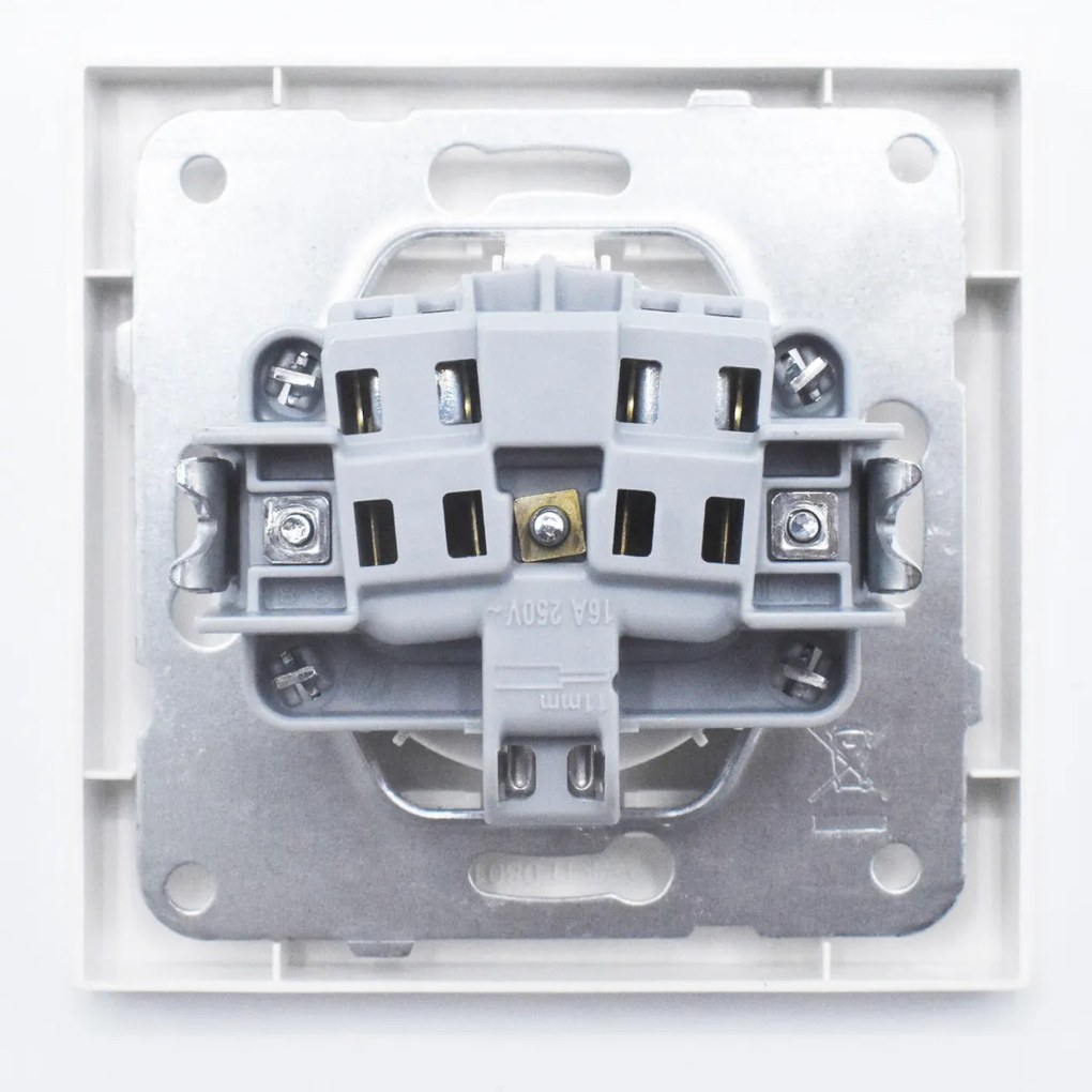 Priza simpla cu impamantare Karre Plus Panasonic, ST, alba