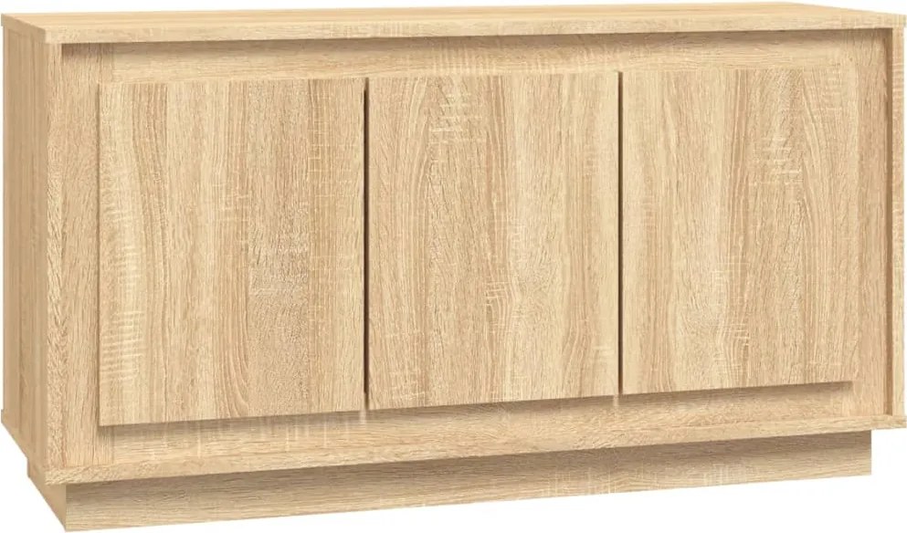 vidaXL Dulap, stejar sonoma, 102x35x55 cm, lemn prelucrat