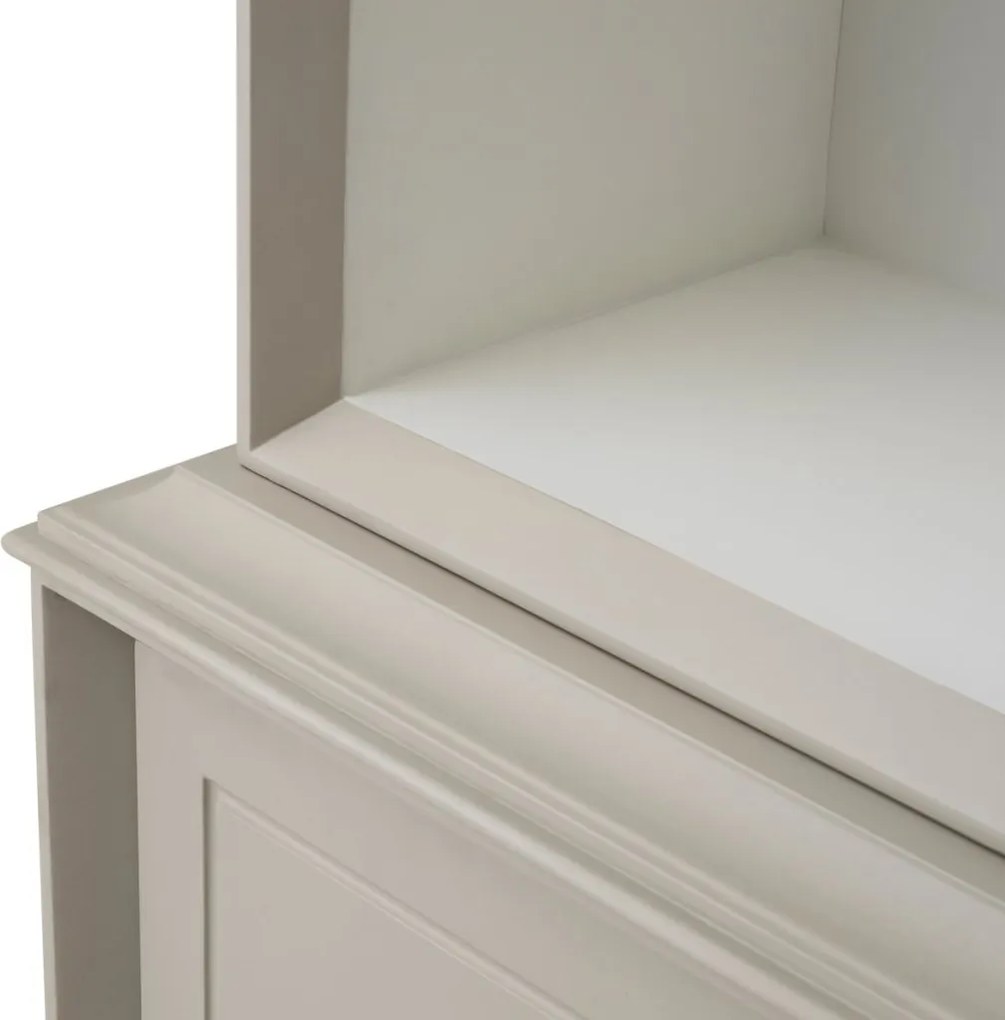 Dulap cu rafturi LUX lemn de mahon sand Evanthe