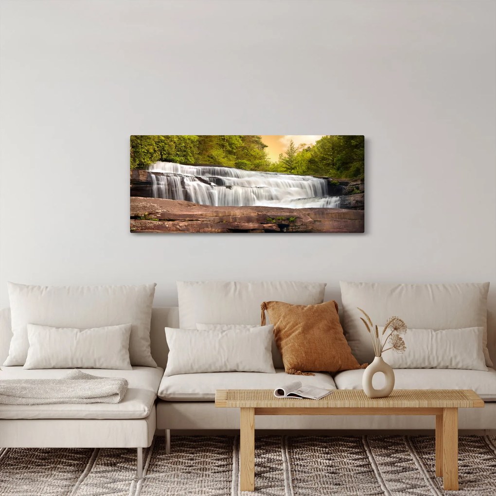 Tablou - Cascadă (120x50 cm)