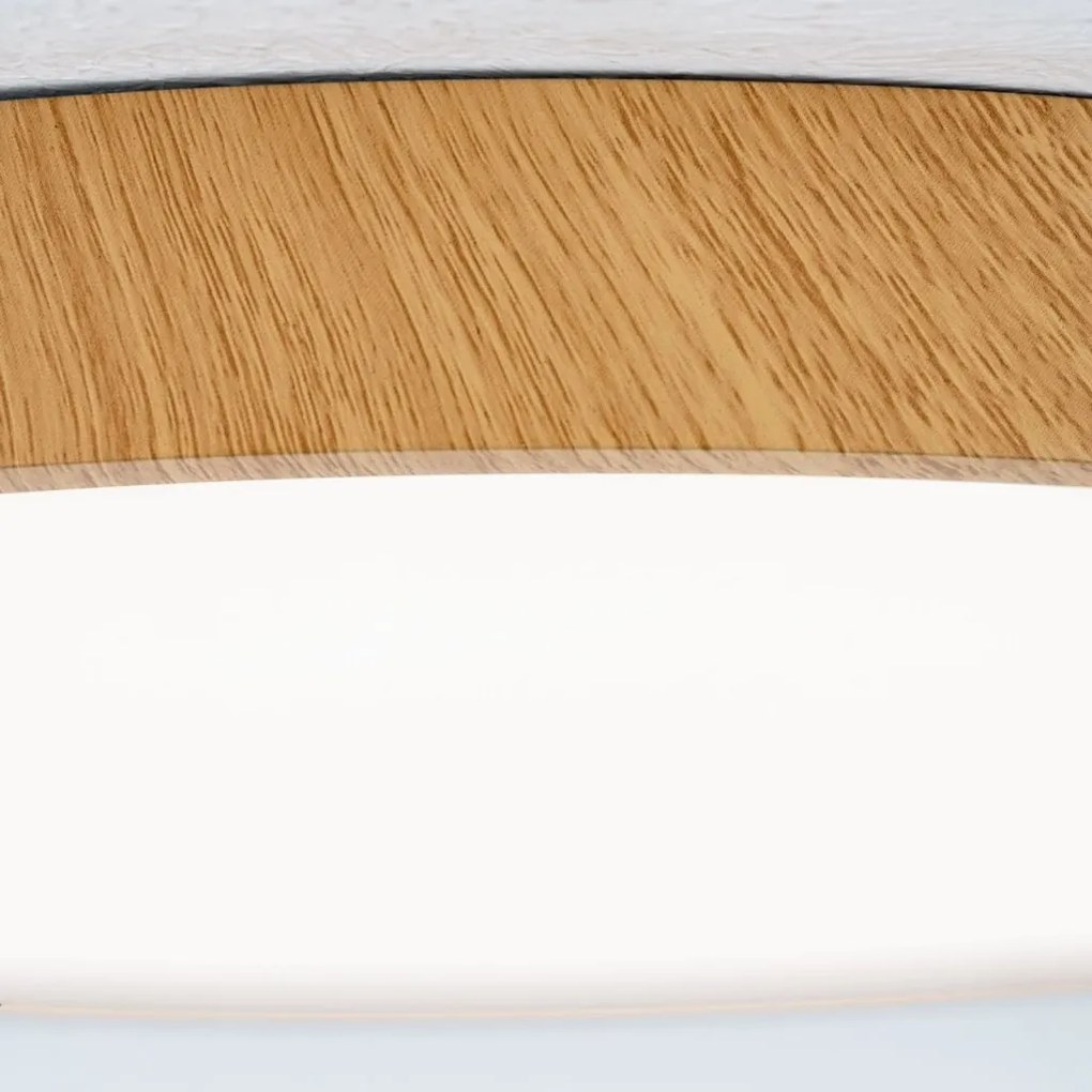 Plafoniera LED design slim BULLY D-28cm maro