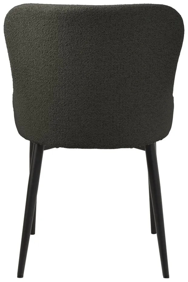 Scaun de dining gri închis Ontario – Unique Furniture