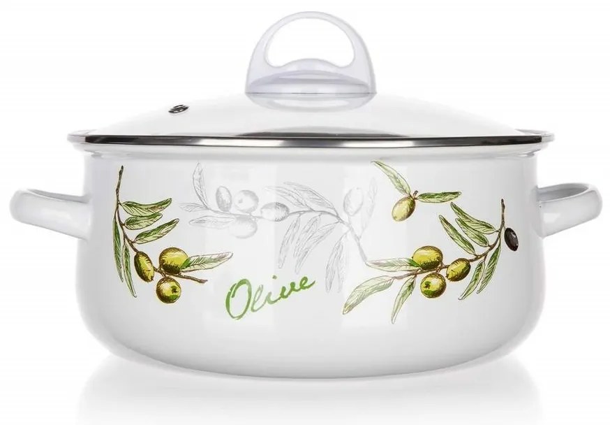 Banquet Set de 6 piese de vase smălțuite Olives