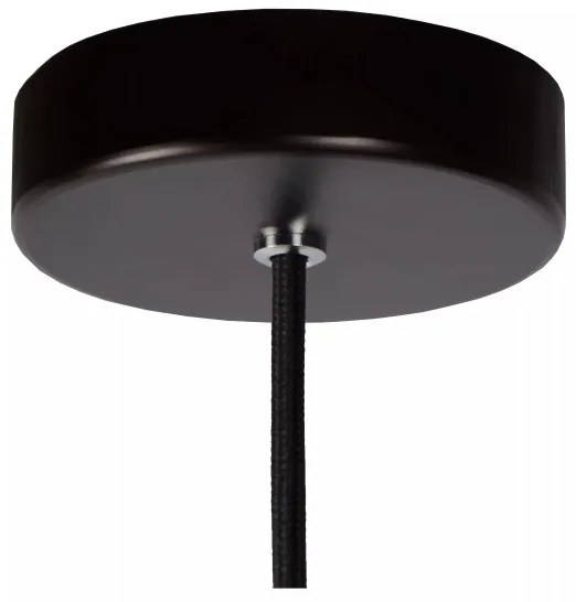 Lustră pe cablu ZINO 1xE27/60W/230V neagră Lucide 74410/01/65