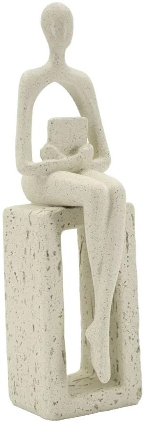 Mauro Ferretti Statueta Decorativa Cm 8,5X6,5X22 | Aosom Romania