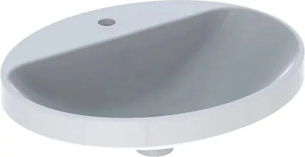 Lavoar incastrat Geberit Variform 55 cm cu orificiu baterie fara orificiu preaplin