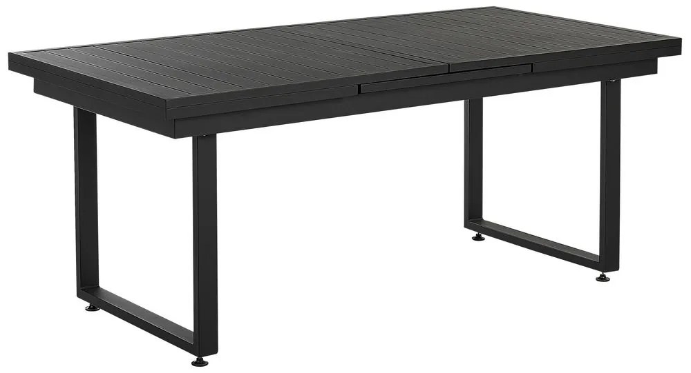 Set mobilier de grădină Valerian/Tavia (Negru + gri) . 1076305
