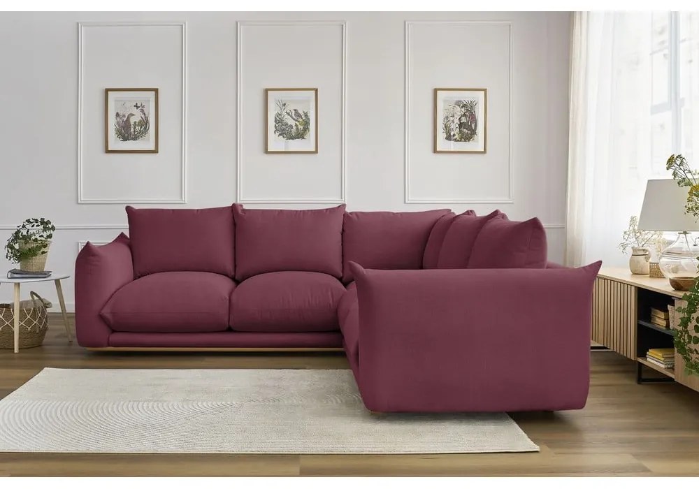 Colțar burgundy Ernest – Bobochic Paris