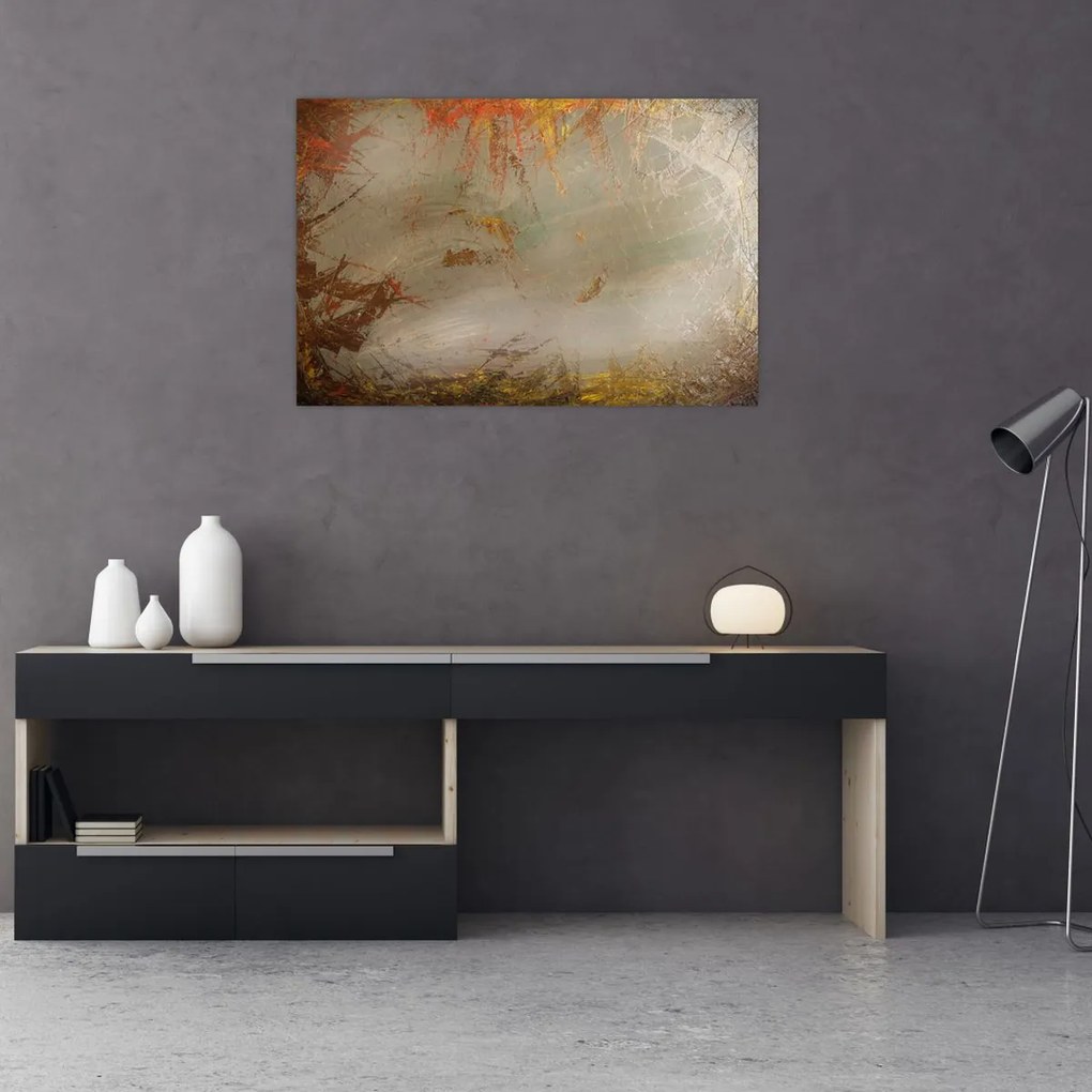 Tablou - Abstract texturat (90x60 cm)