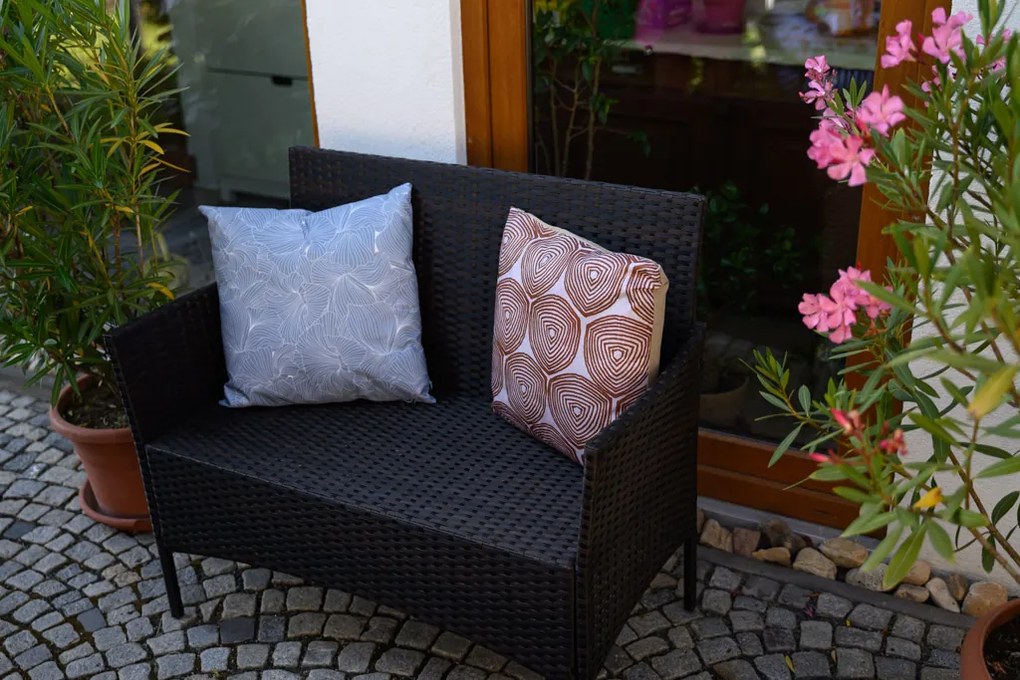 Perna de exterior LETORIN 45x45 cm, maro