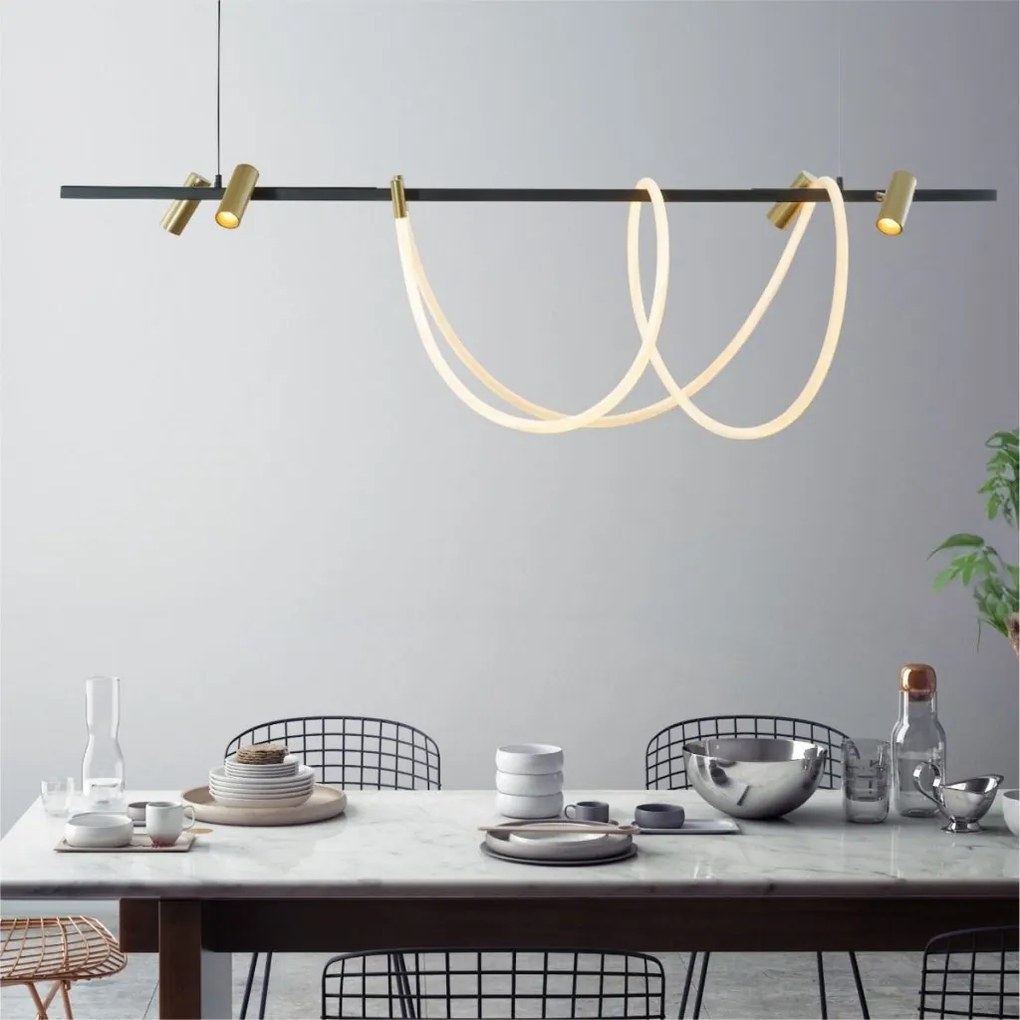 Lustra suspendata moderna LED BALBO