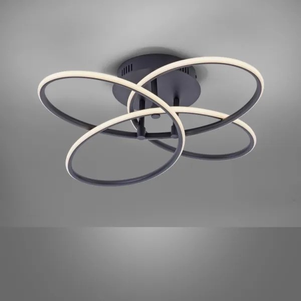 Leuchten Direkt 15660-18 - LED Plafonieră dimmabilă NODE LED/27W/230V