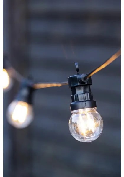 Lanț LED decorativ de exterior Markslöjd 107292 GARLAND GARDEN 10xLED 5,5m IP44