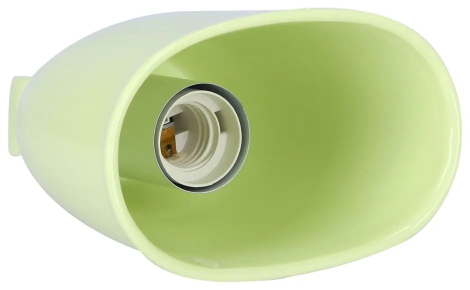 Lustră verde cu abajur din ceramică Sewilla – Candellux Lighting