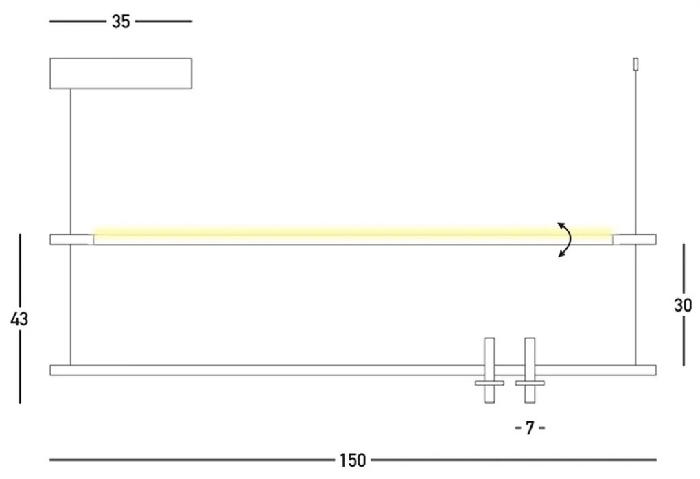 Suspensie  23251 Zambelis LED, Grecia