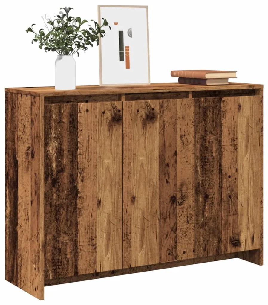 vidaXL Servantă, lemn vechi, 102x33x75 cm, lemn prelucrat