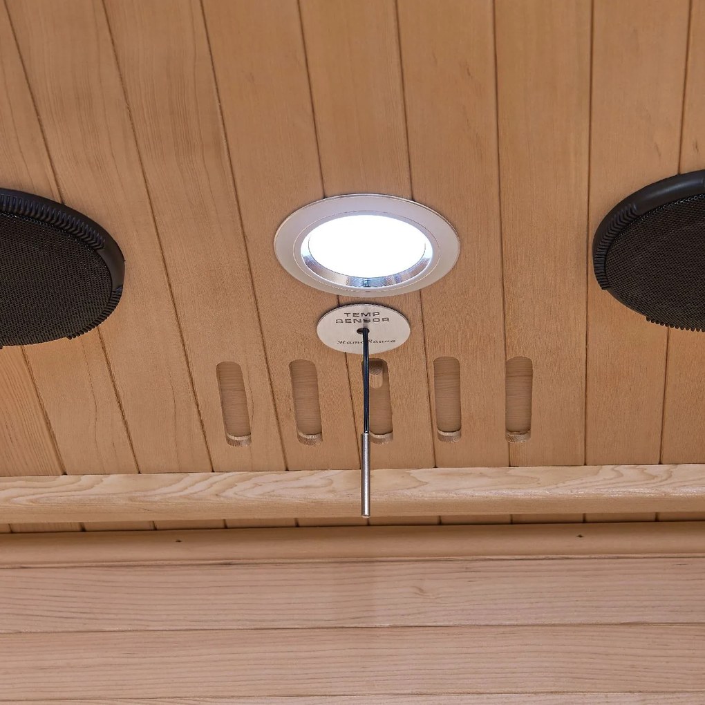 Infračervená sauna Kiruna 90 s duálnou technológiou