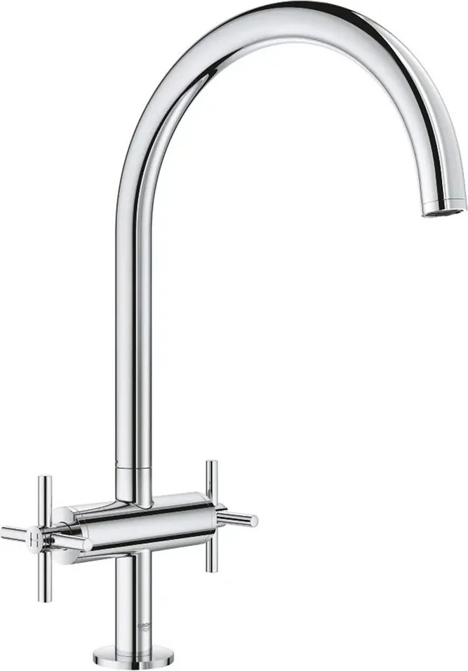 Baterie bucatarie Grohe Atrio crom dubla comanda