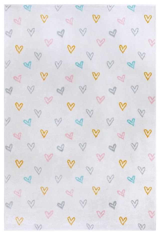 Covor pentru copii alb 120x170 cm Hearts – Hanse Home