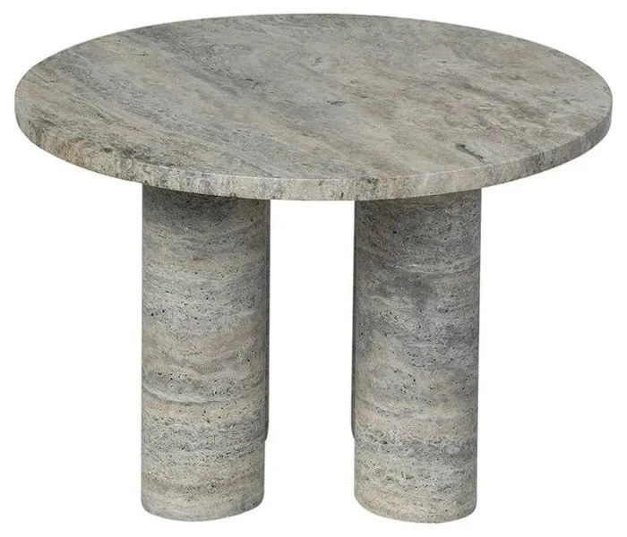 Măsuță auxiliară rotundă din piatră ø 52 cm Volos – Blomus