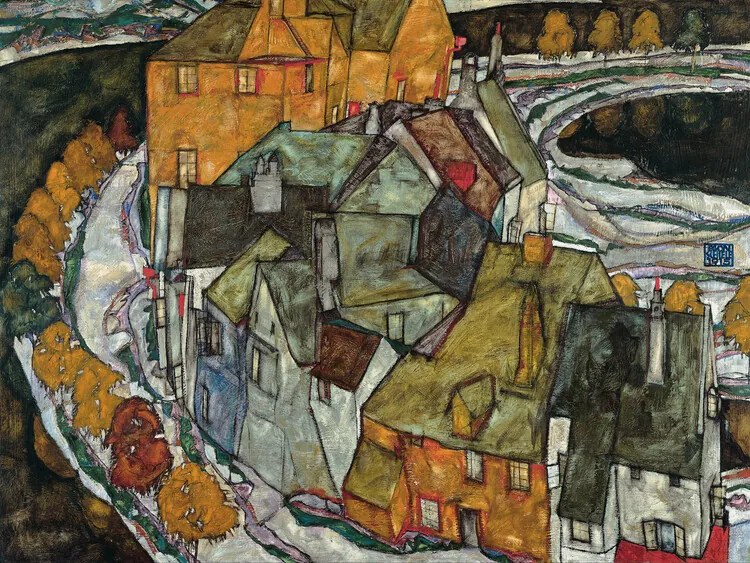 Reproducere Island City, Egon Schiele