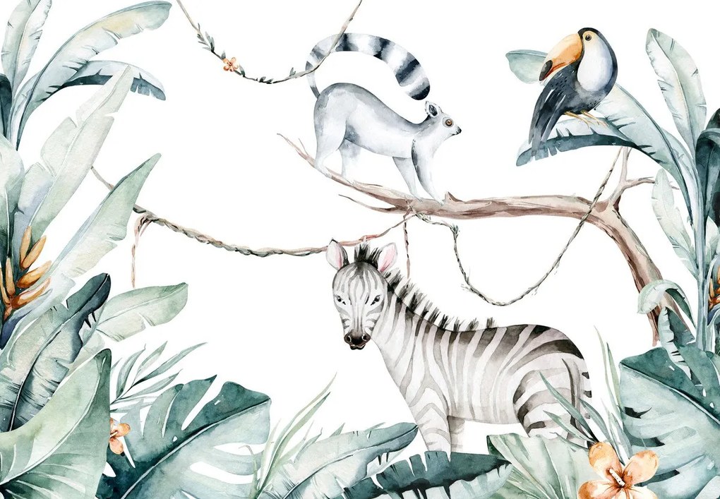 Fototapet - Animale exotice (147x102 cm)