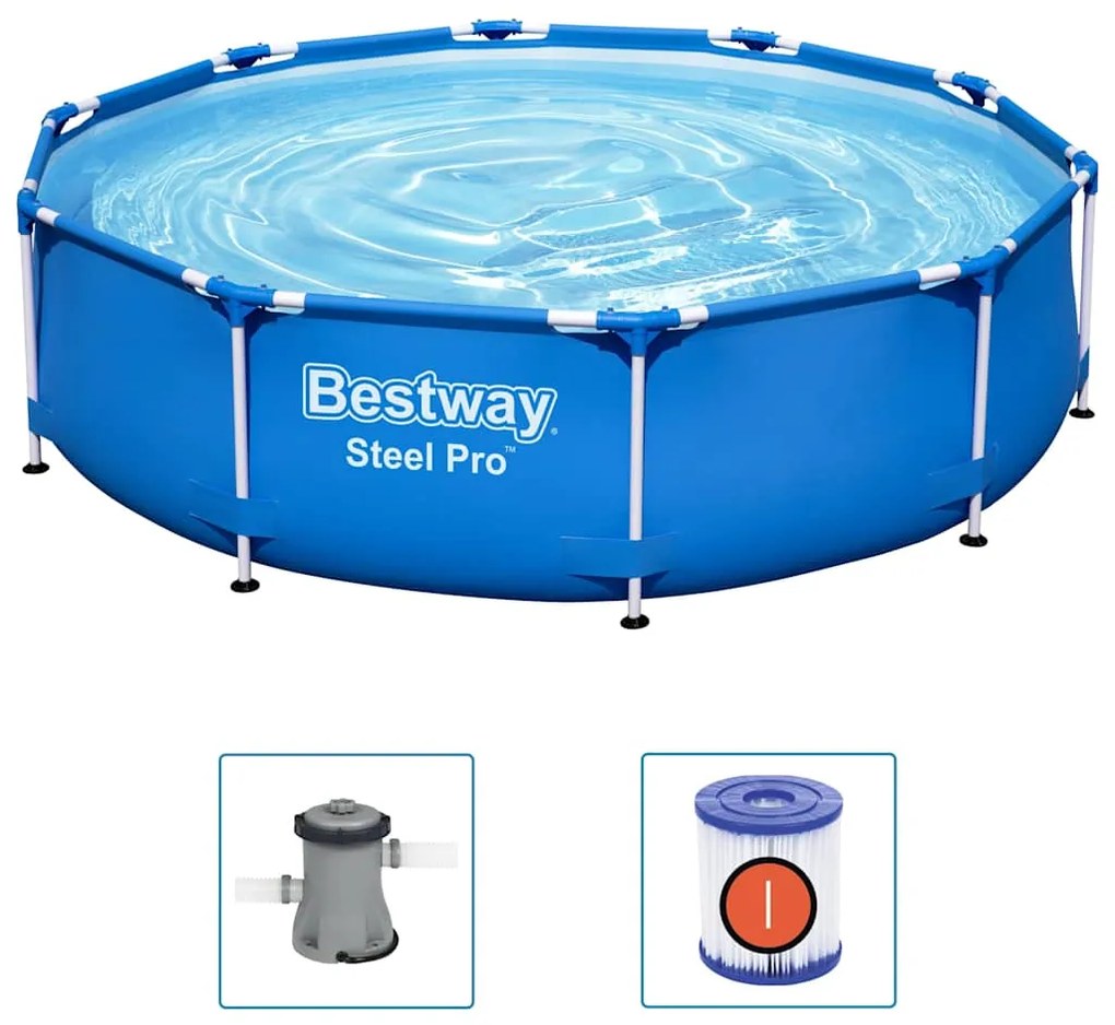 Bestway Piscină Steel Pro, 305 x 76 cm