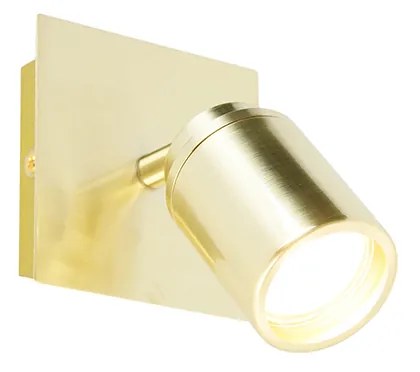 Spot modern pentru baie din alamă pătrat IP44 - Ducha