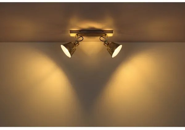 Spot GÜNTHER 2xE27/60W/230V Globo 15366Z-2