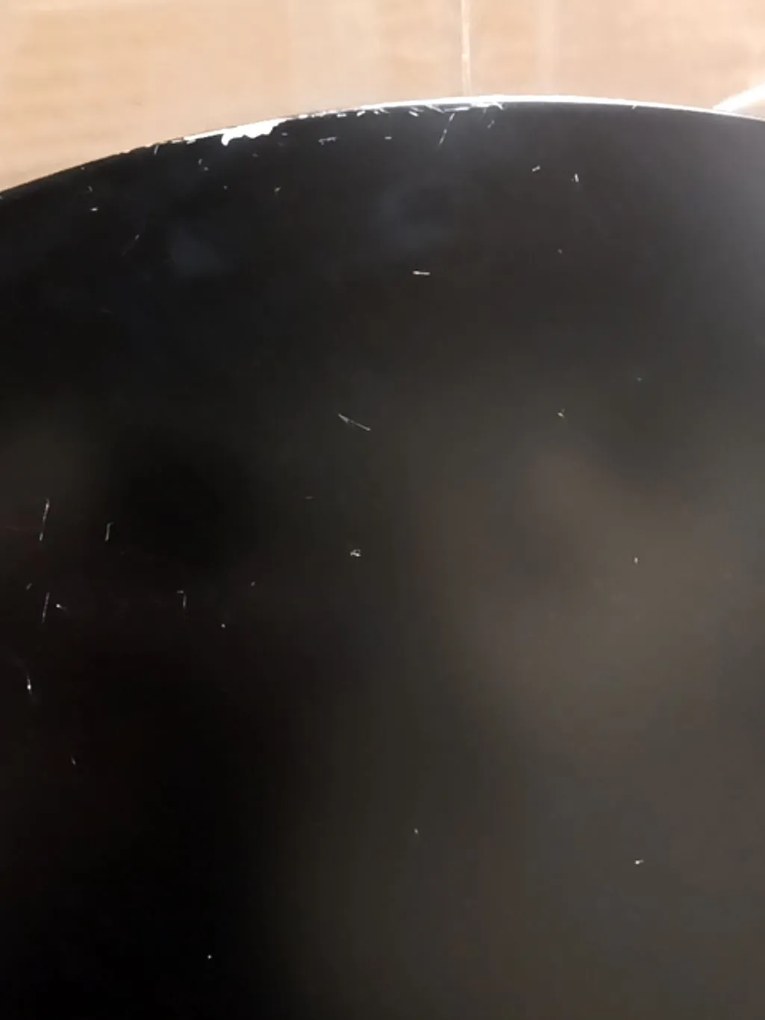 PROMOTIE Masa de dining neagra PHANTOM 80x80 II. calitate