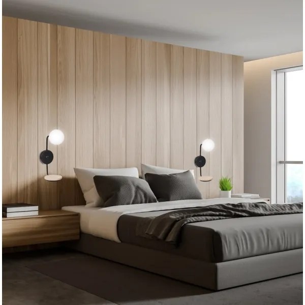 Lampă de perete PONIO 1xG9/25W/230V negru