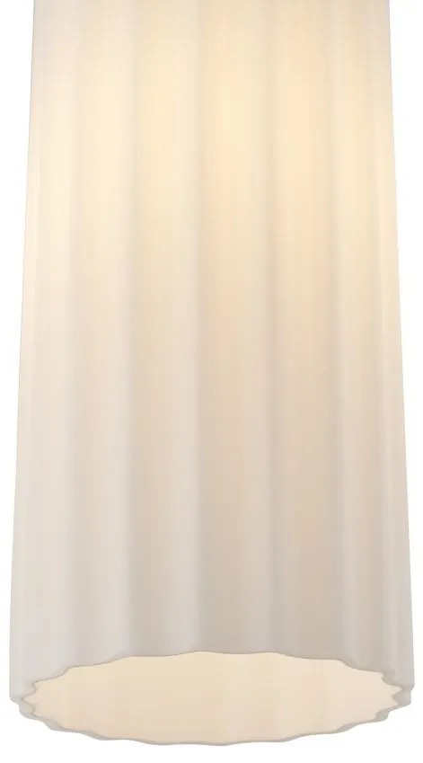 Lustra suspendata design nordic Miella 3L alb