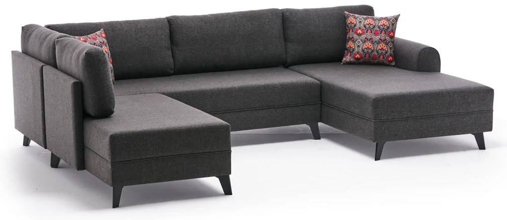Canapea extensibilă Belli (antracit). 1063001