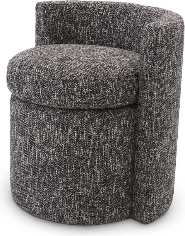 Fotoliu design LUX Arcadia, cambon negru 115326 HZ