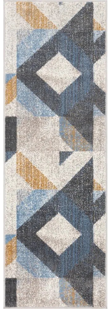 Covor tip traversă gri deschis 67x200 cm Soft Halleby – FD