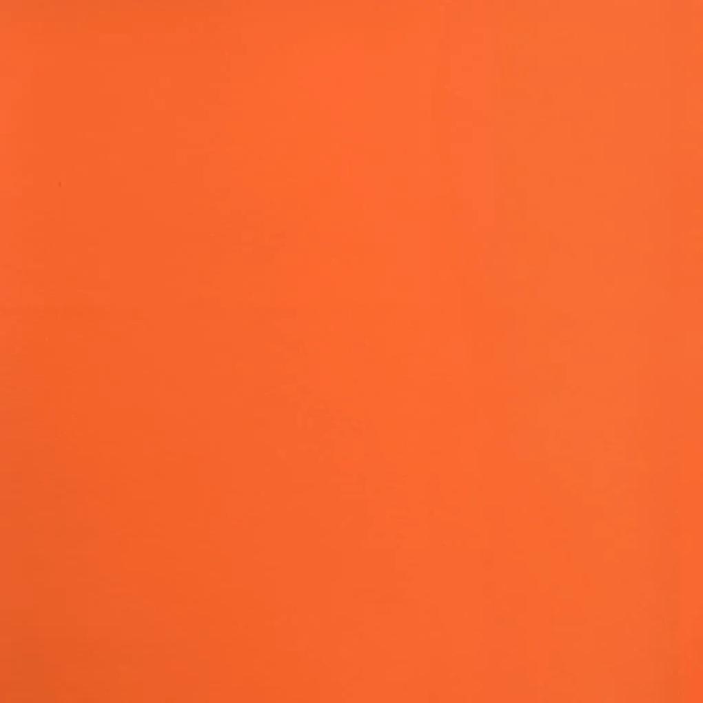 Scaun de bucatarie pivotant, portocaliu, piele ecologica 1, Portocaliu